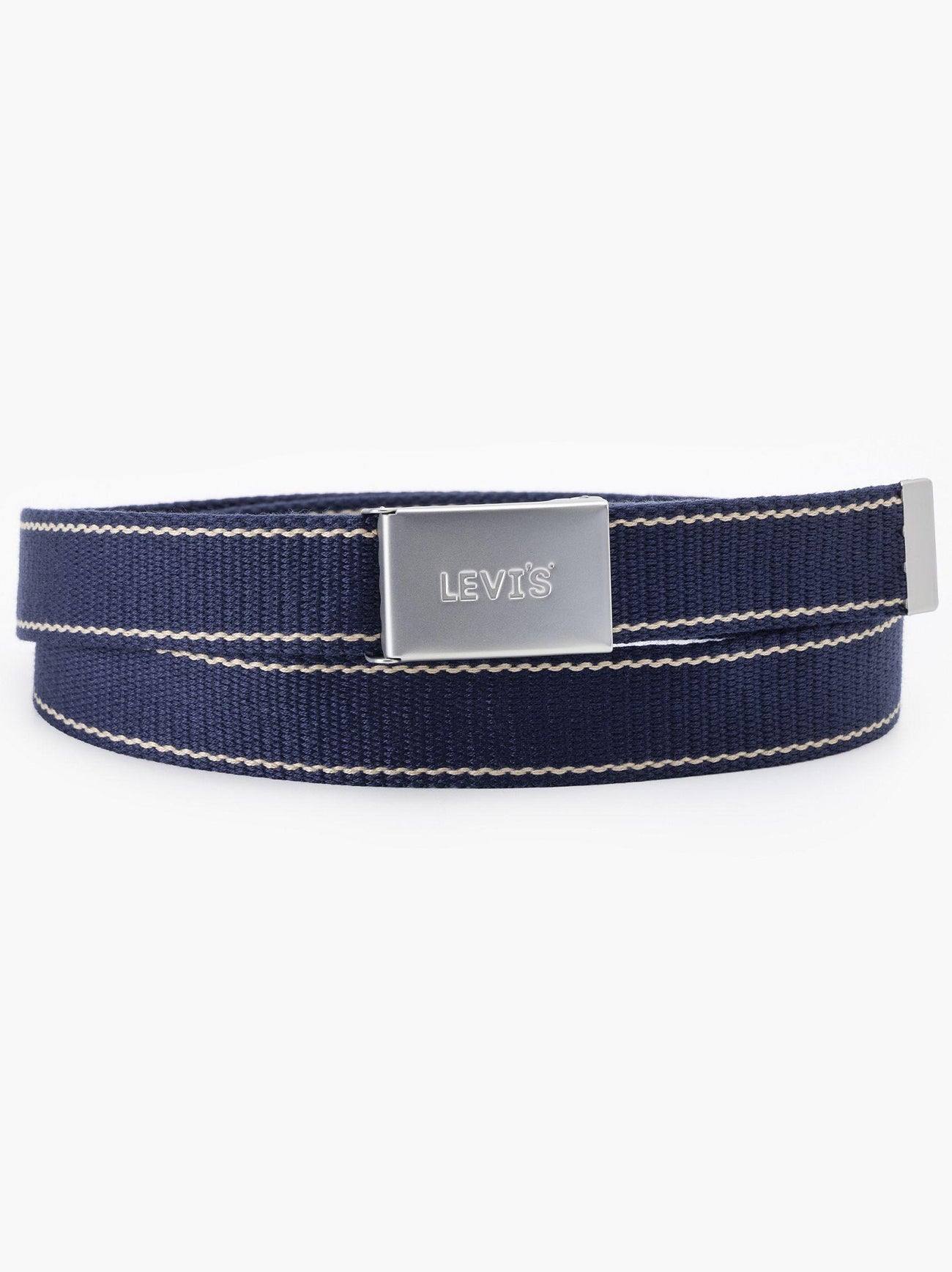 Mens Headline Web Plaque Dress Blues Belt