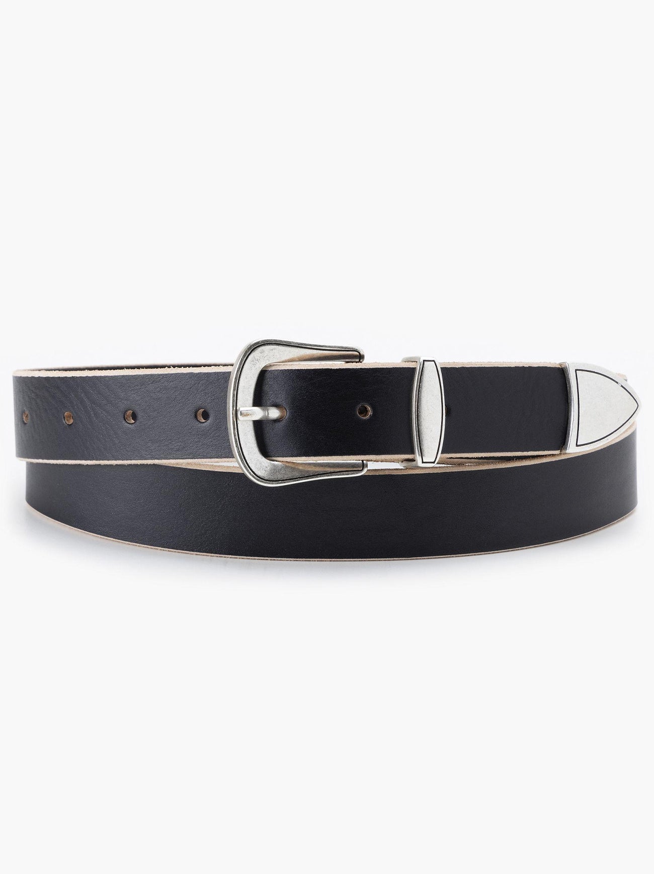 Mens Caviar Western Belt