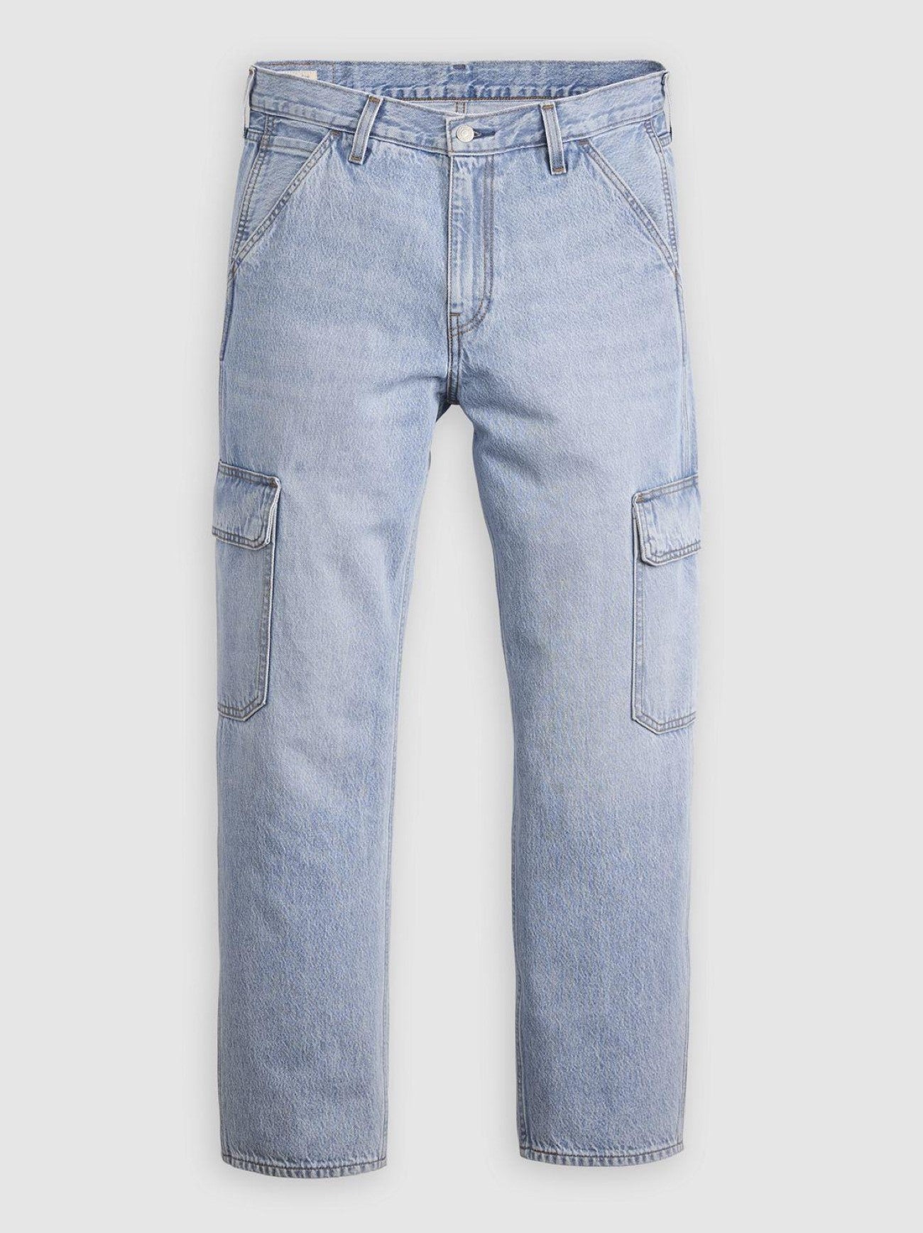 Mens My Pockets Full 568 Loose Strt Cargo Jean