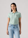 Womens Blue Surf LsePolo Polo Shirt