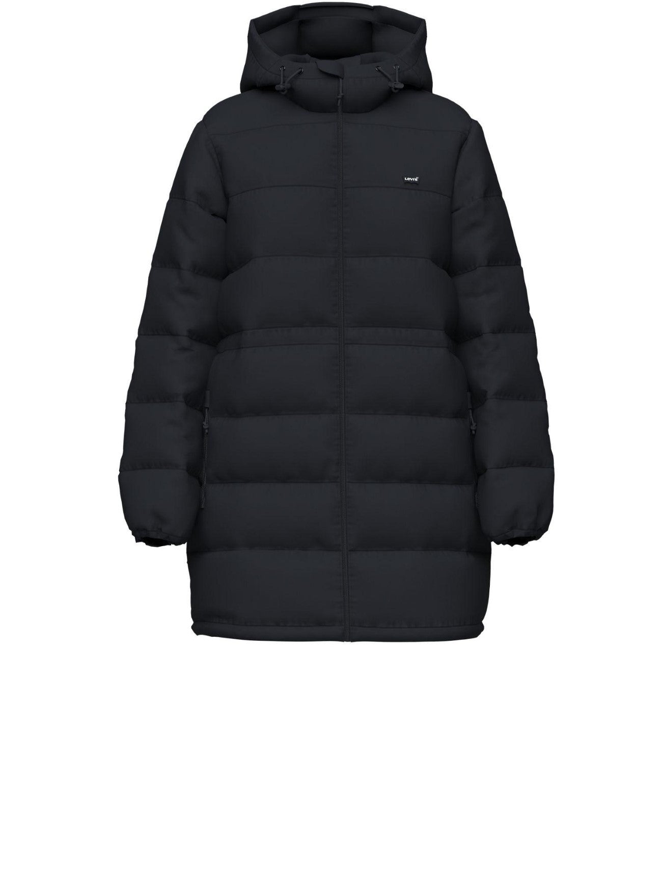 Womens Caviar Piper Poly Packable Midi Jacket