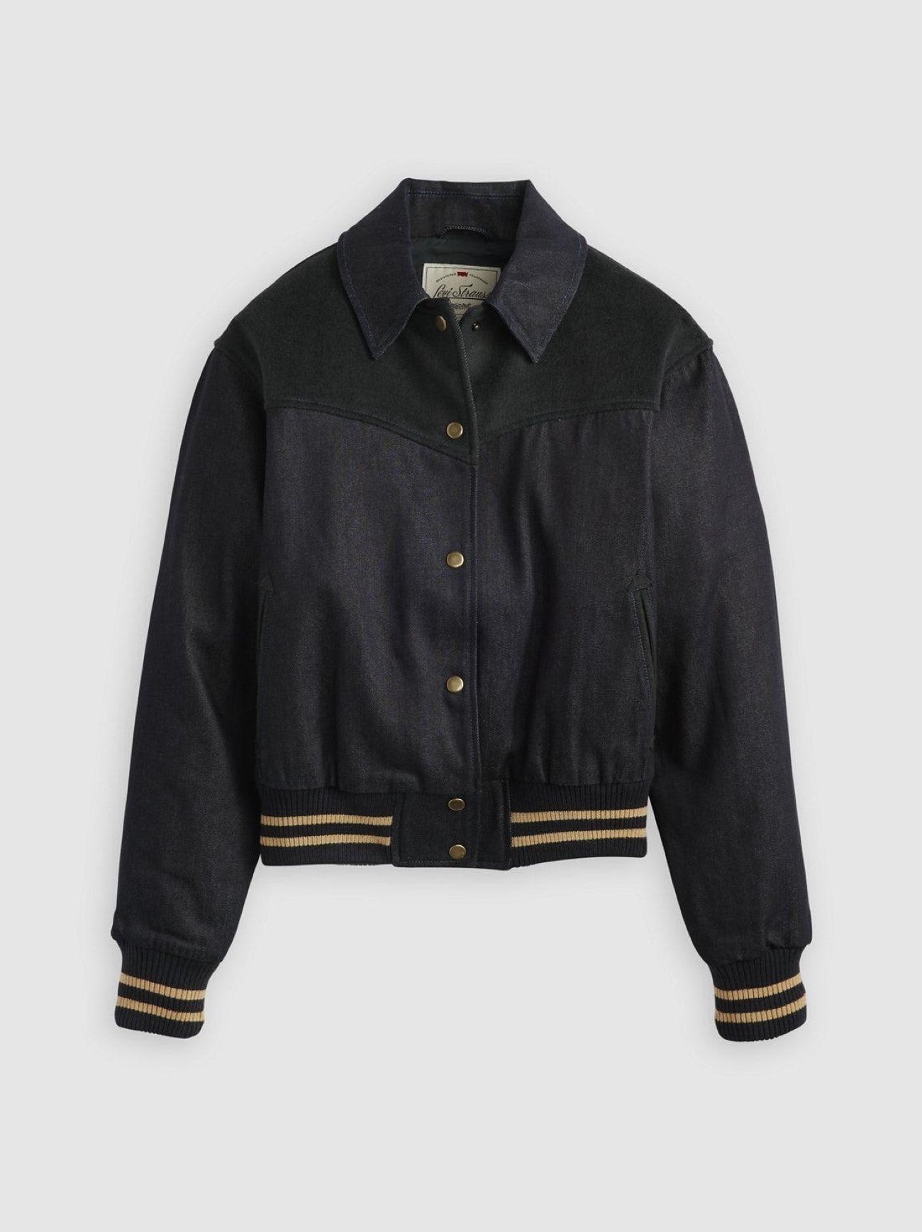 Womens Bold Play Lennox Varsity Jacket