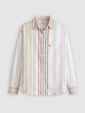 Womens Agyness Stripe Picante Harlie Boyfriend Shirt