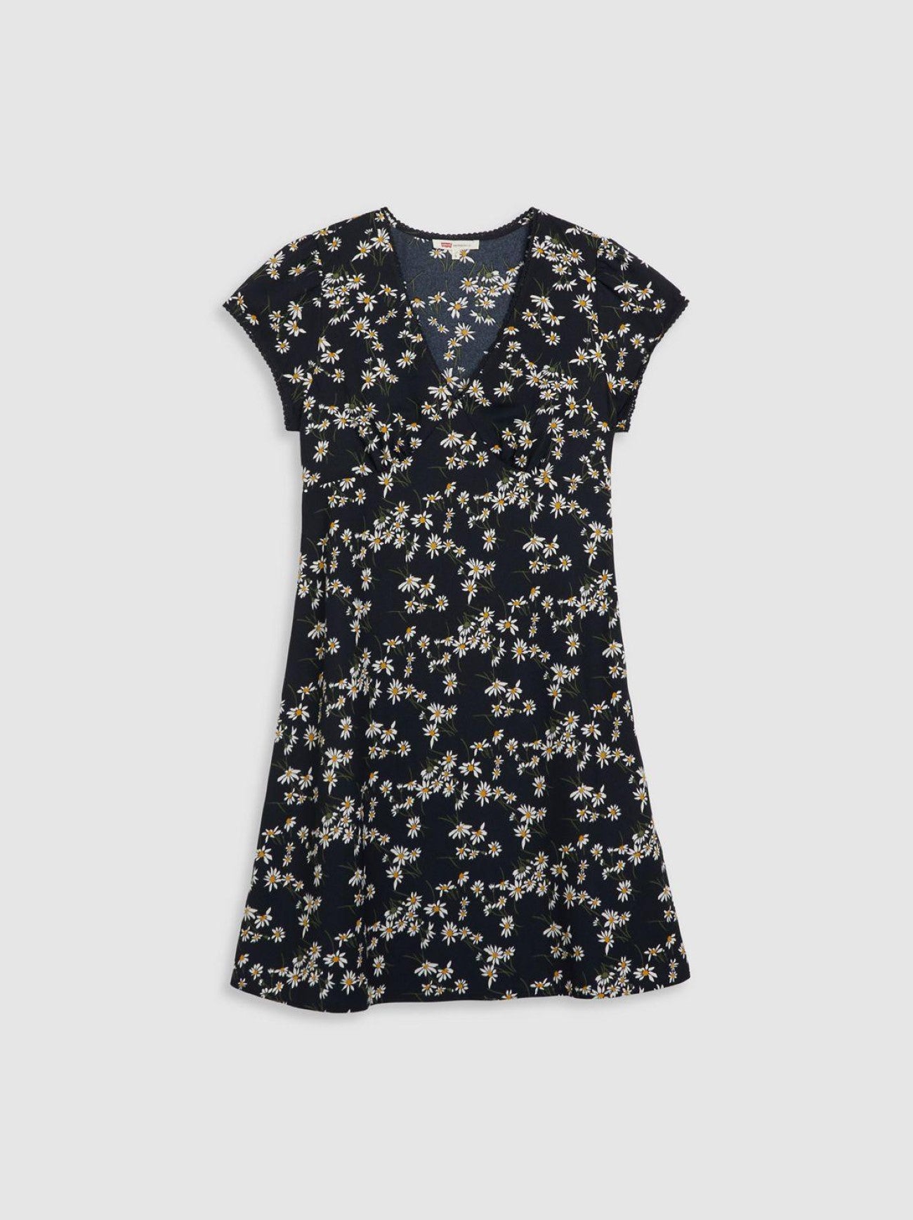 Womens Kora Floral Anthracite Myla Short Sleeve Dress T-Shirt