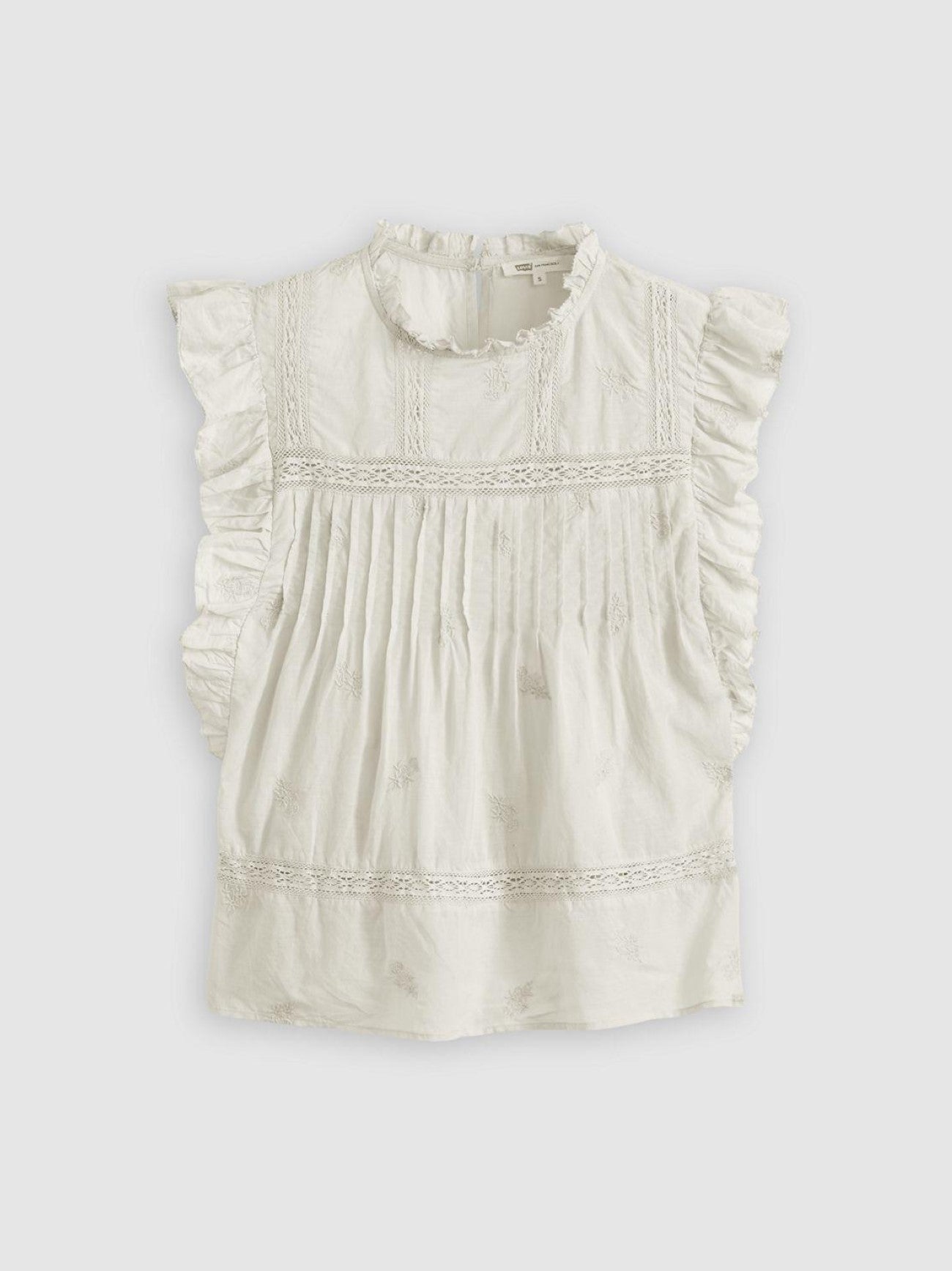 Womens Whisper White Edith Blouse