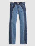 Womens Practically Pieced Wedgie Boot Western Jean