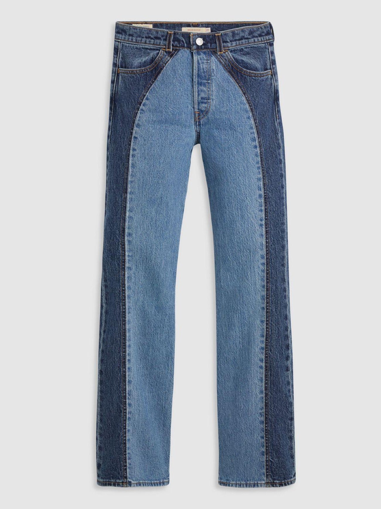 Womens Practically Pieced Wedgie Boot Western Jean