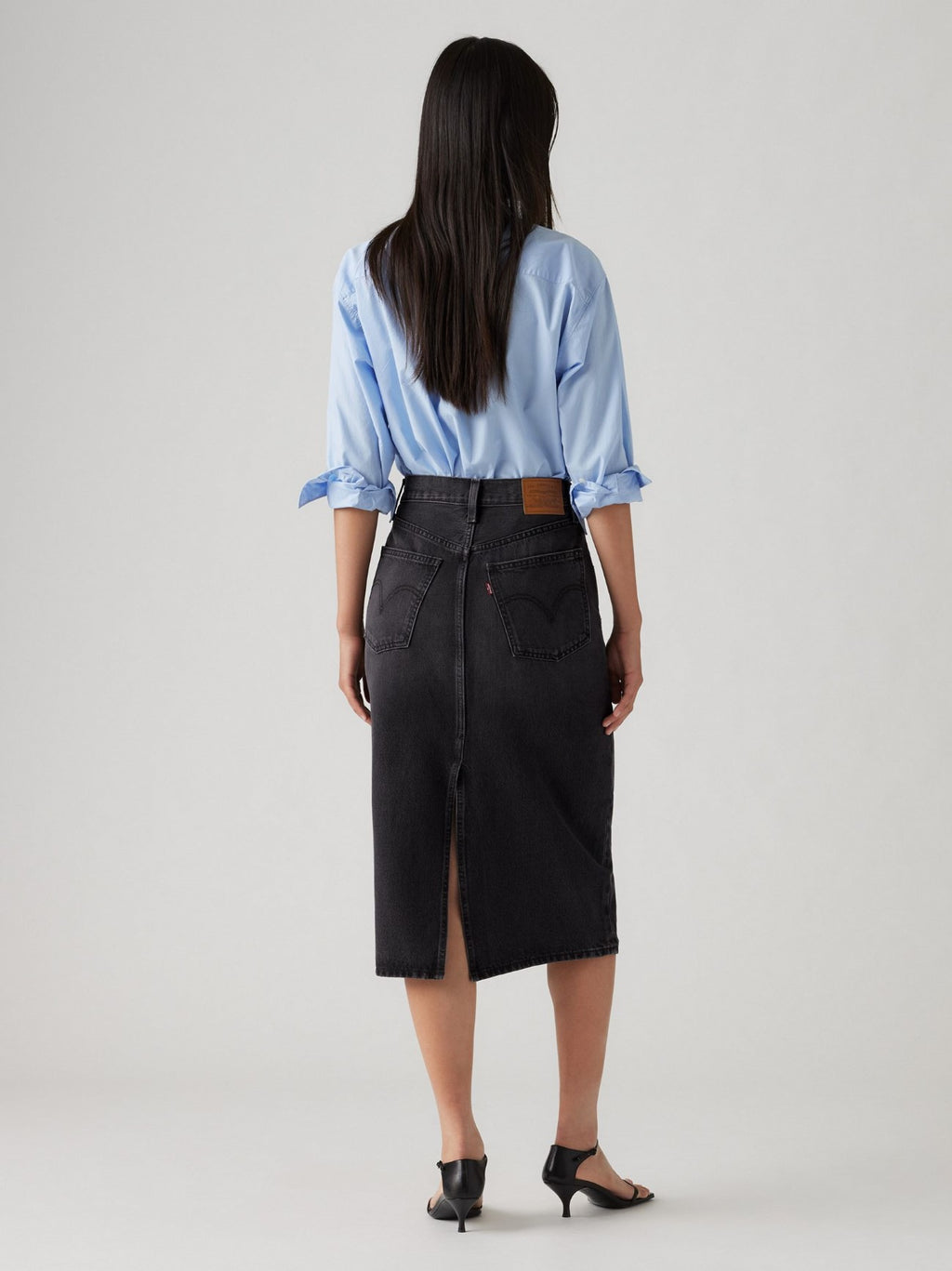 Womens Wandering Spirit Clean Back Slit Skirt