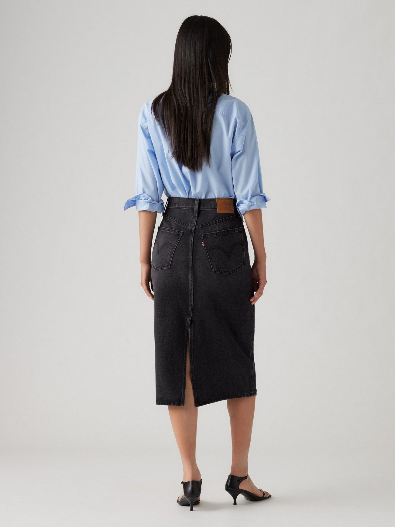 Womens Wandering Spirit Clean Back Slit Skirt