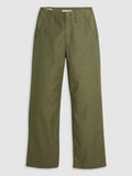 Womens Ivy Green 90S Straight Jean