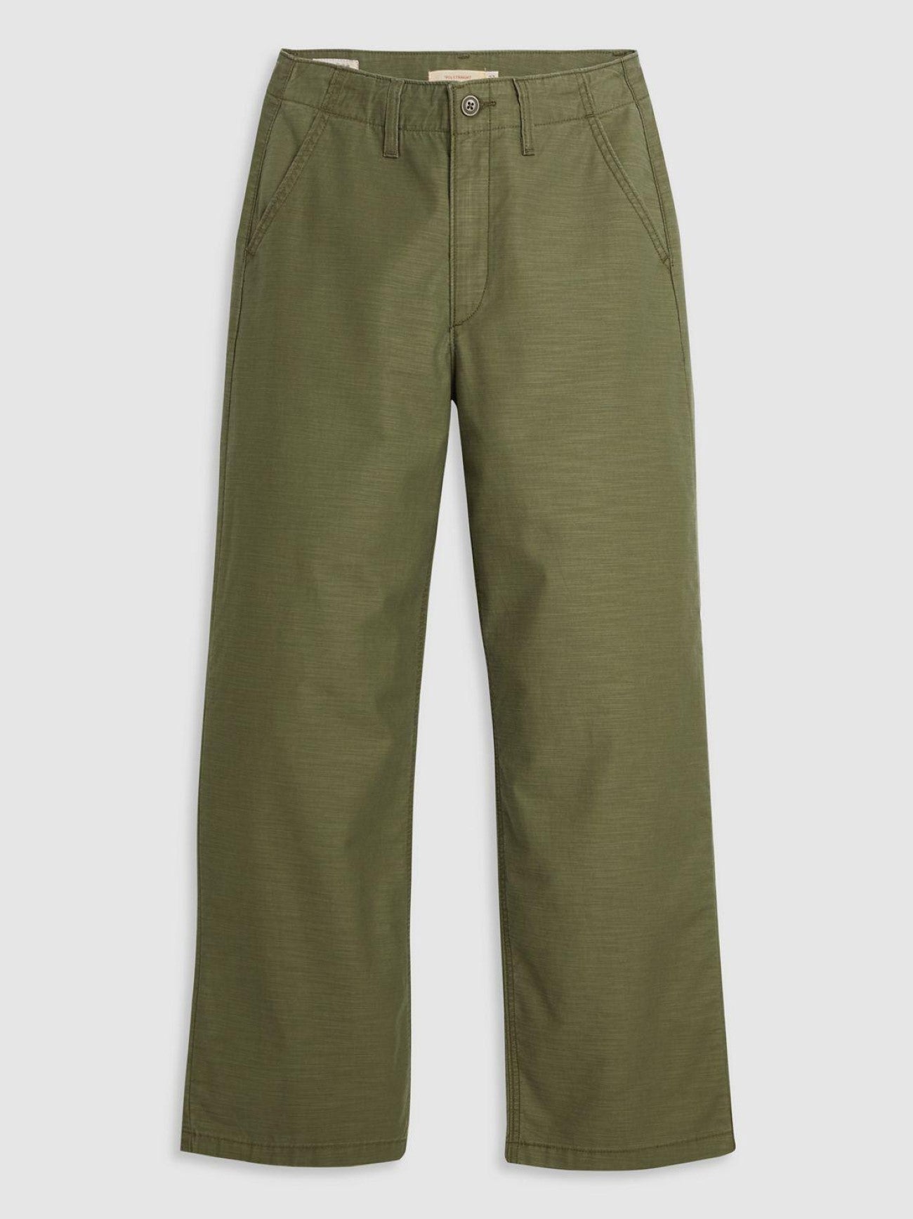 Womens Ivy Green 90S Straight Jean