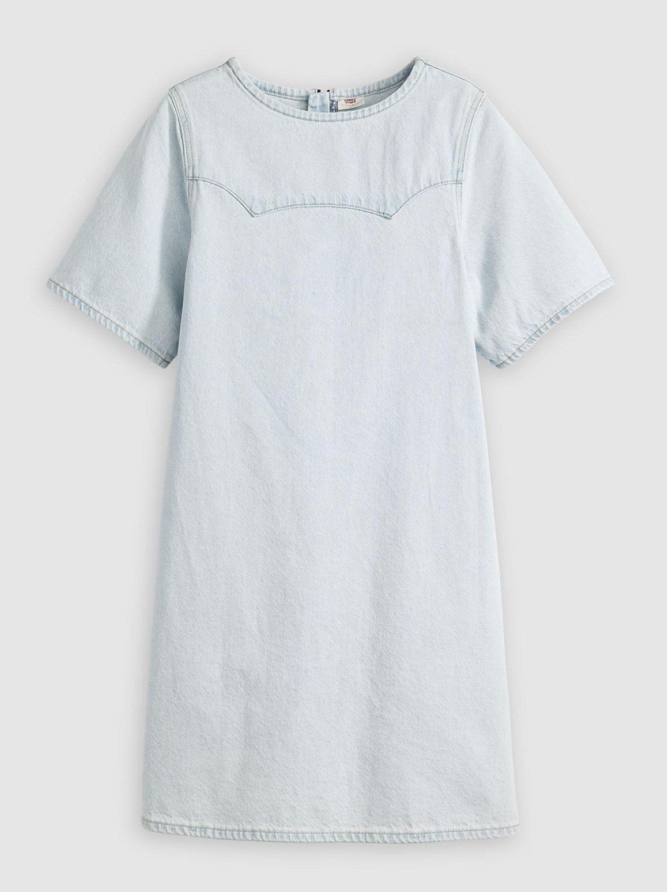 Womens Put It On Ice Denim -Shirt Dress