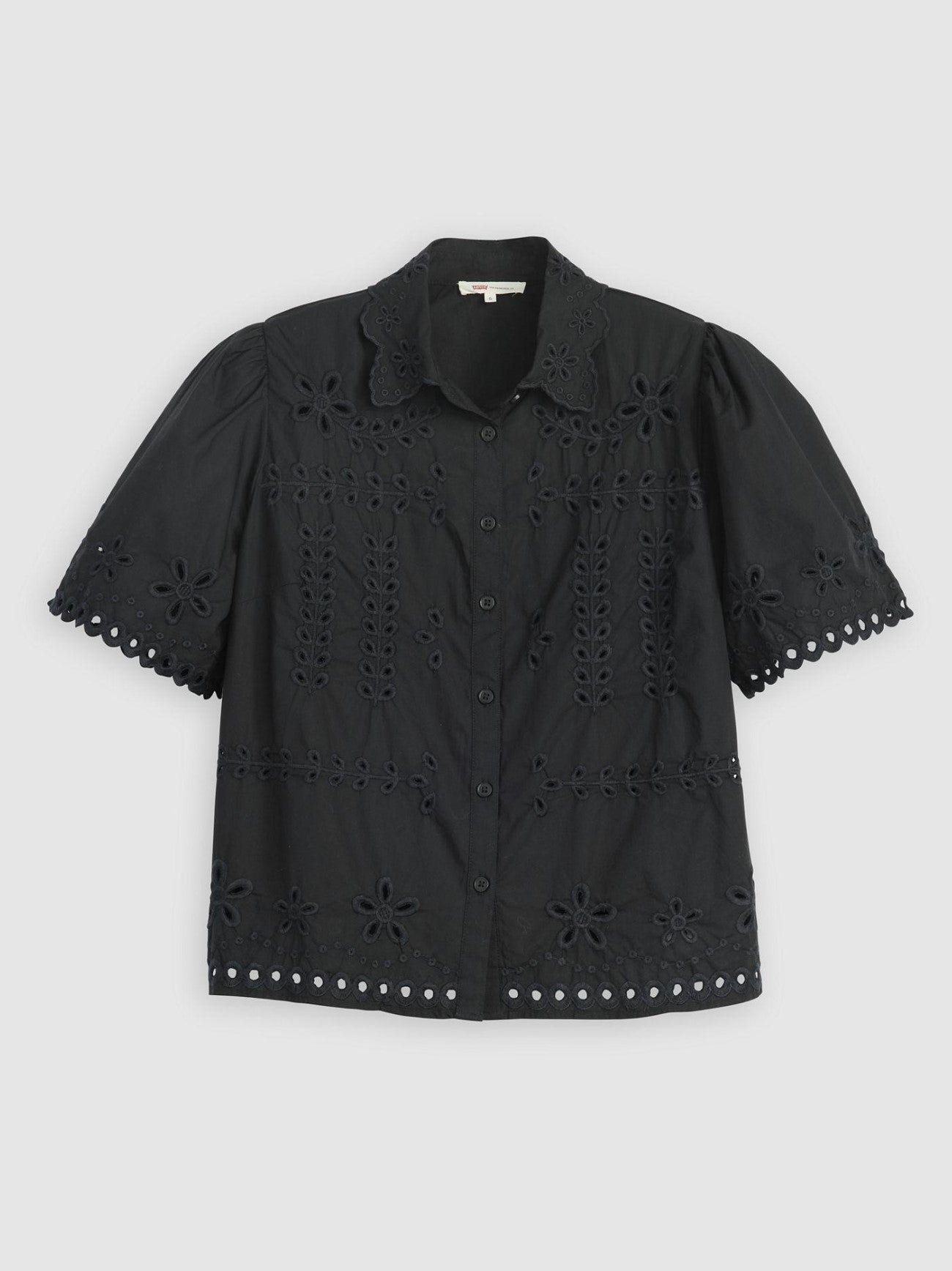 Womens Anthracite Night Rayne Novelty Camp Shirt