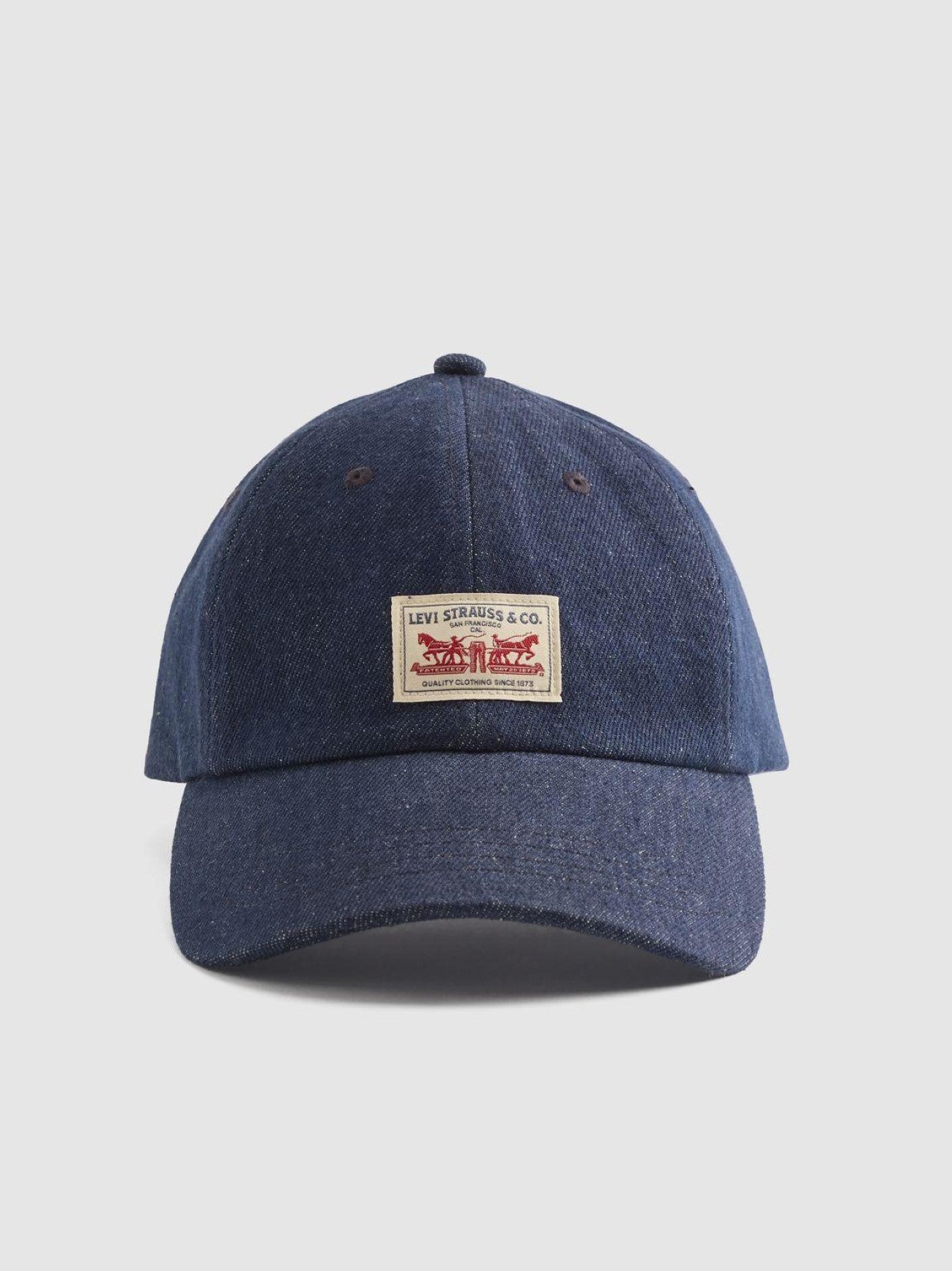 Mens Indigo Rinse 2 Strauss Cap