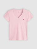Womens Fragrant Lilac Perfect Slub -Neck T-Shirt