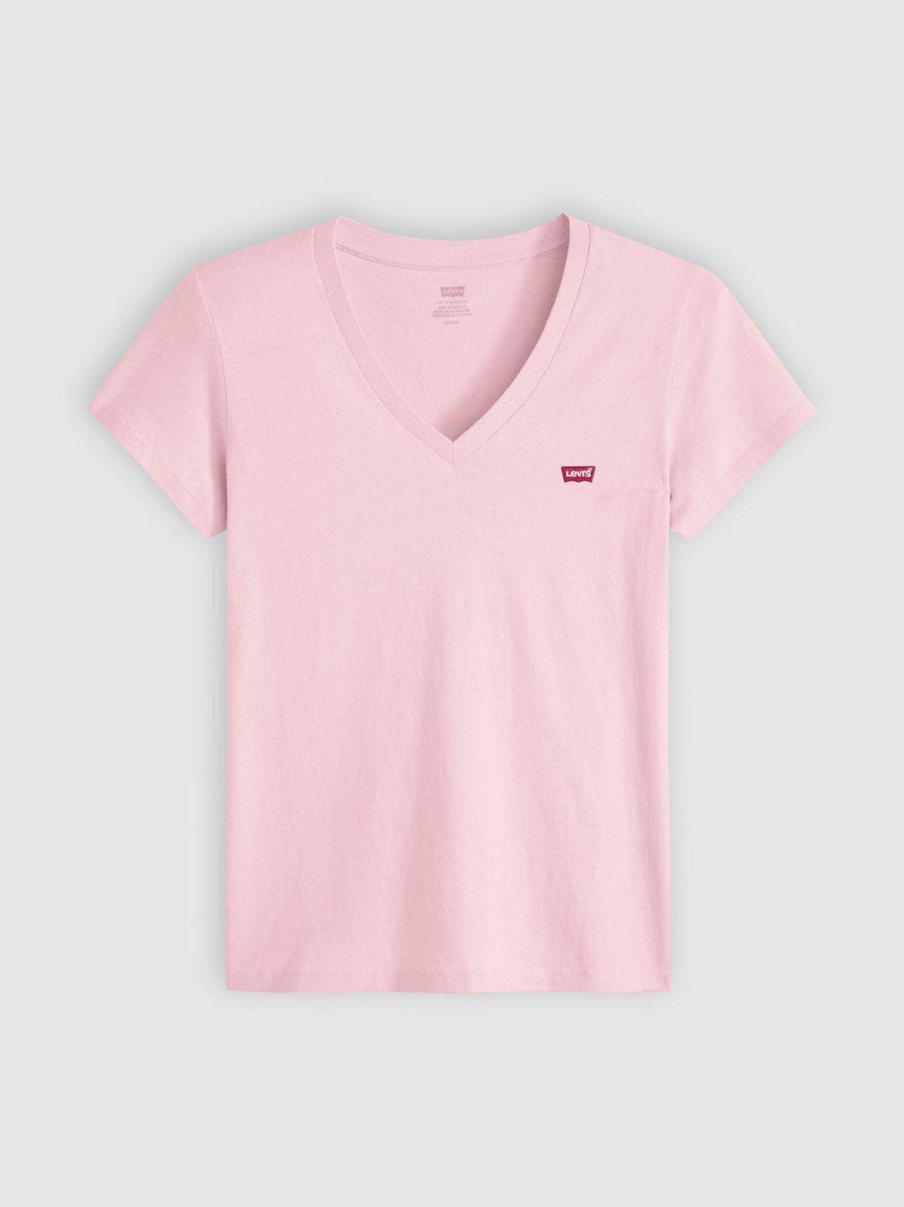 Womens Fragrant Lilac Perfect Slub -Neck T-Shirt