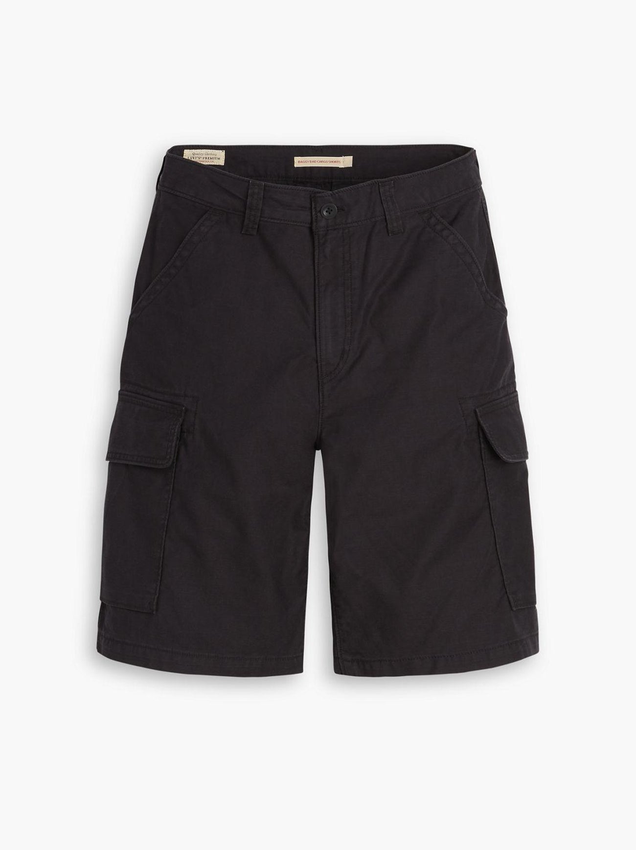 Womens Caviar Baggy Dad Cargo Short