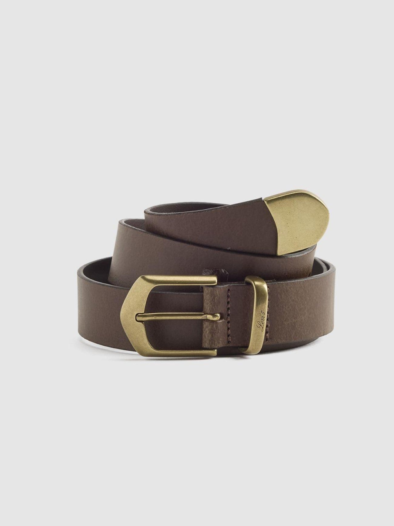 Womens Leather Brown Cowgirl Belt