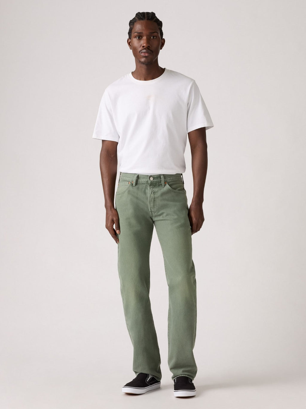 Mens Green In Canton Gd 501 Original Jean
