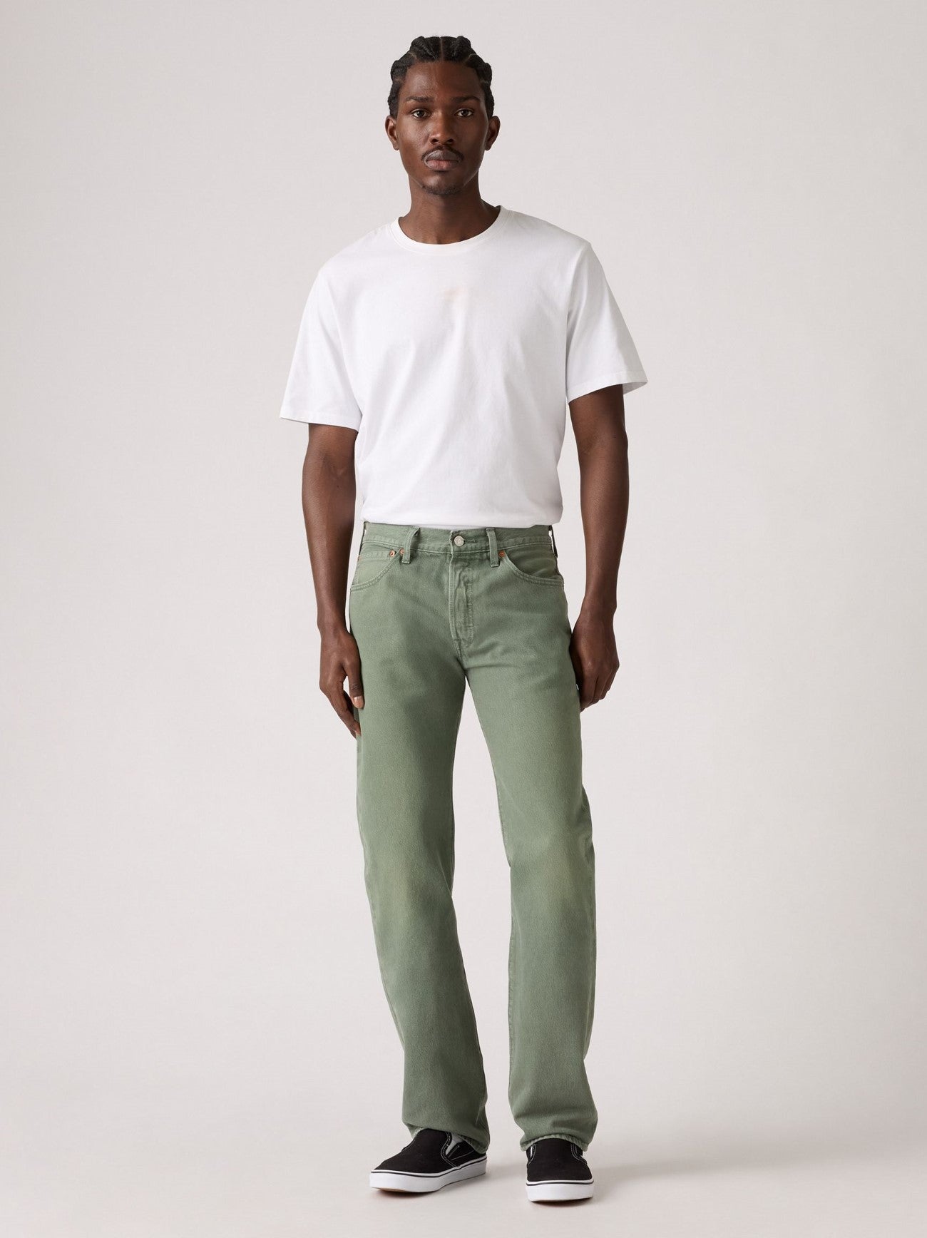 Mens Green In Canton Gd 501 Original Jean