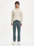 Mens Dark Slate Sueded Sateen Wt B 511 Slim Jean