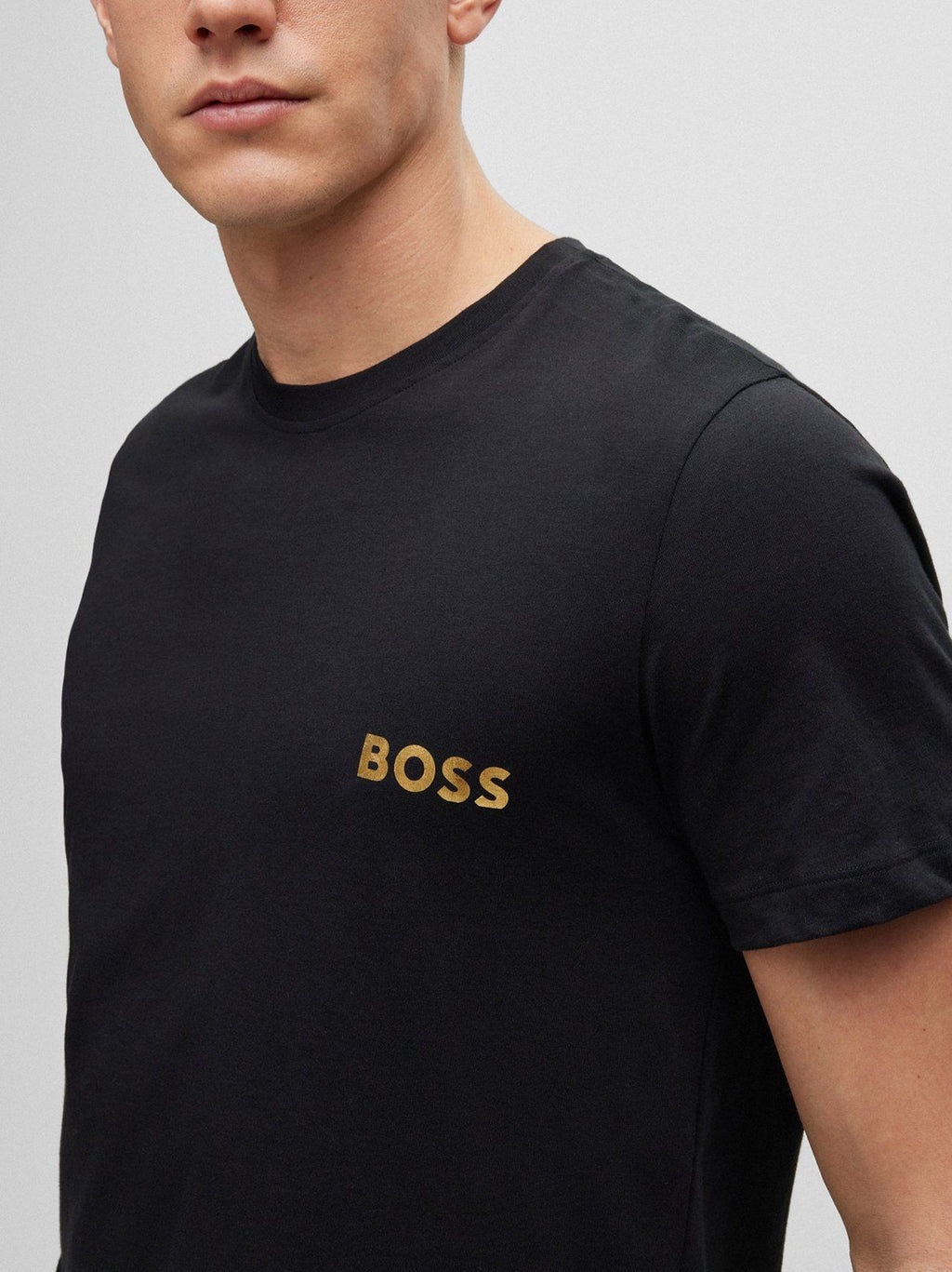 Mens Black T-Shirt & Trunk Gift Set