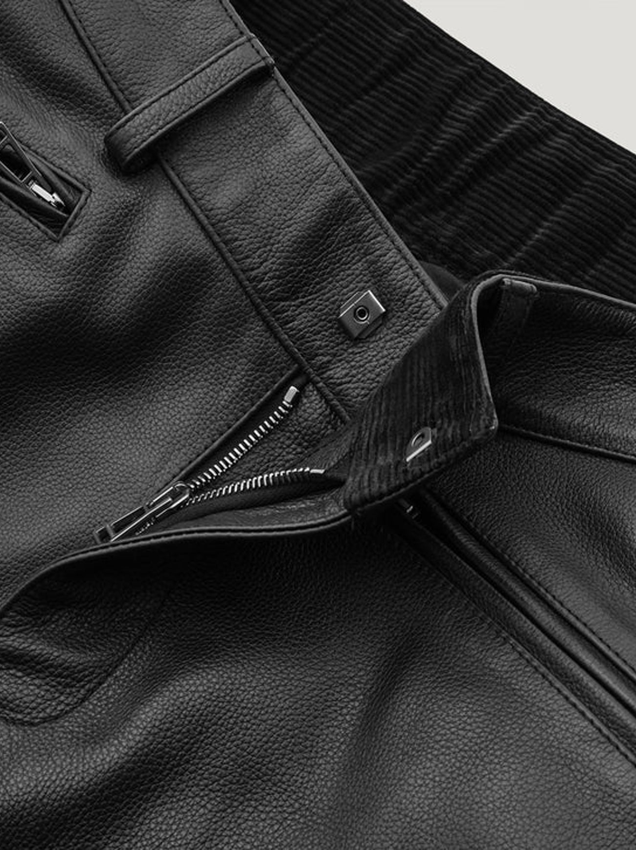 Mens Black McGregor Motorcycle Pant