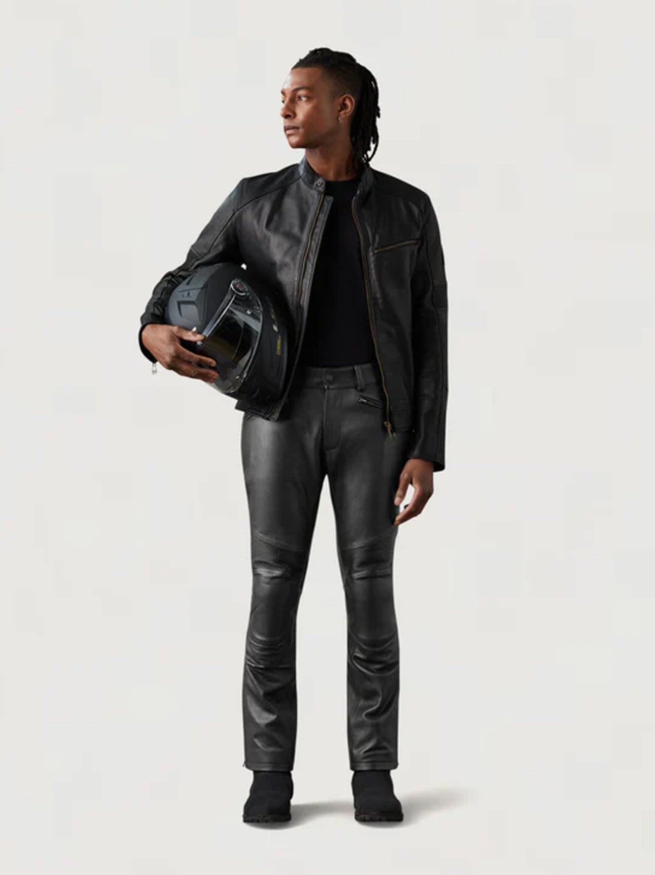 Mens Black McGregor Motorcycle Pant