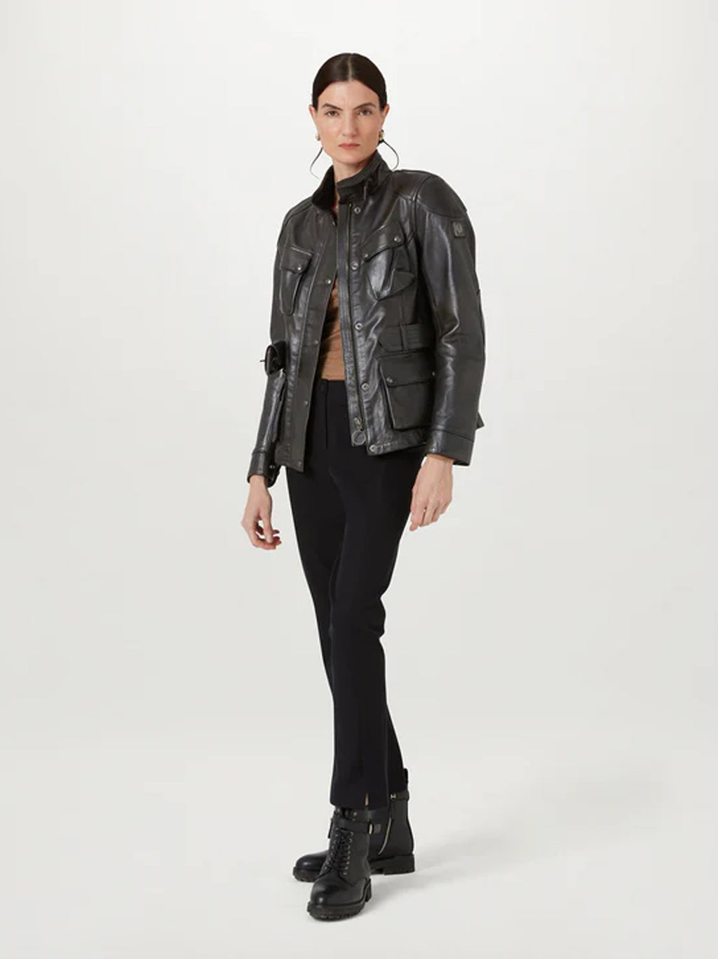 Womens Antique Black Trialmaster Jacket