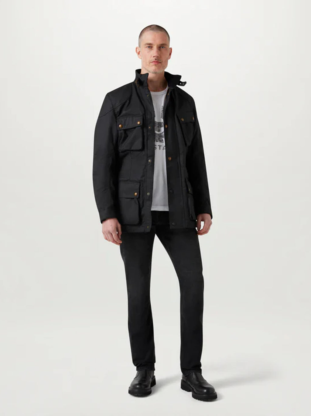 Mens Washed Black Poplar Jean