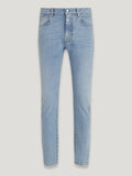 Mens Light Stone Wash Longton Slim Jean