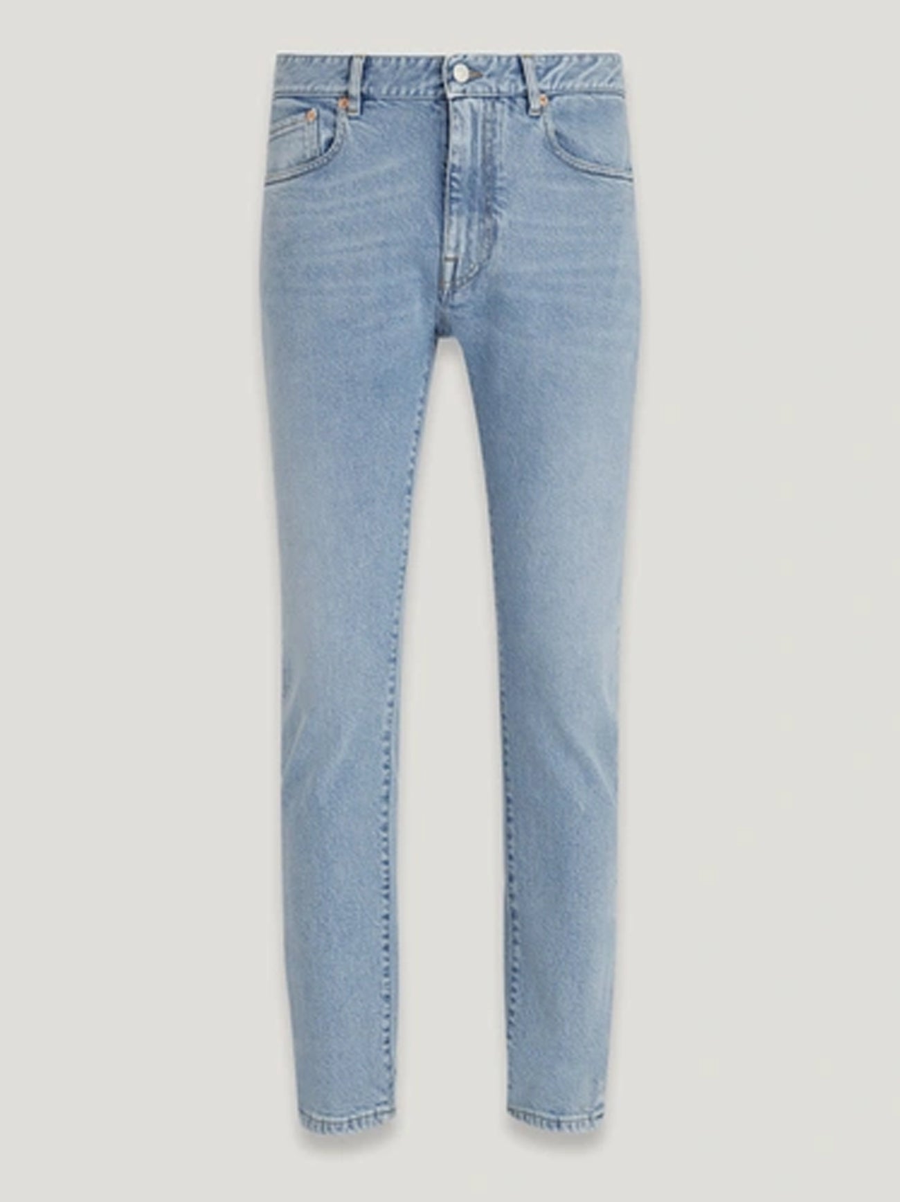 Mens Light Stone Wash Longton Slim Jean