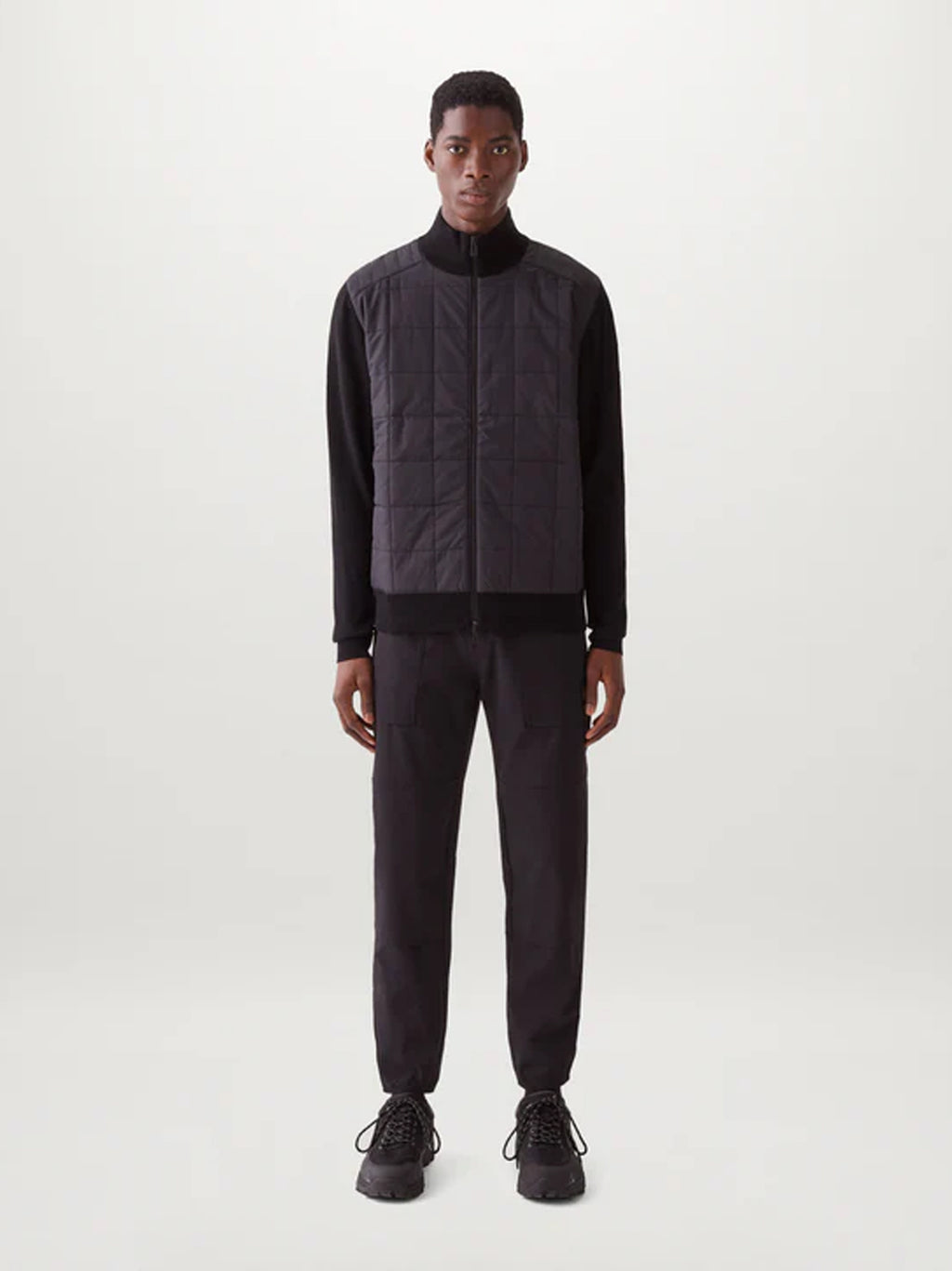 Mens Black Kelbrook Zip Cardigan