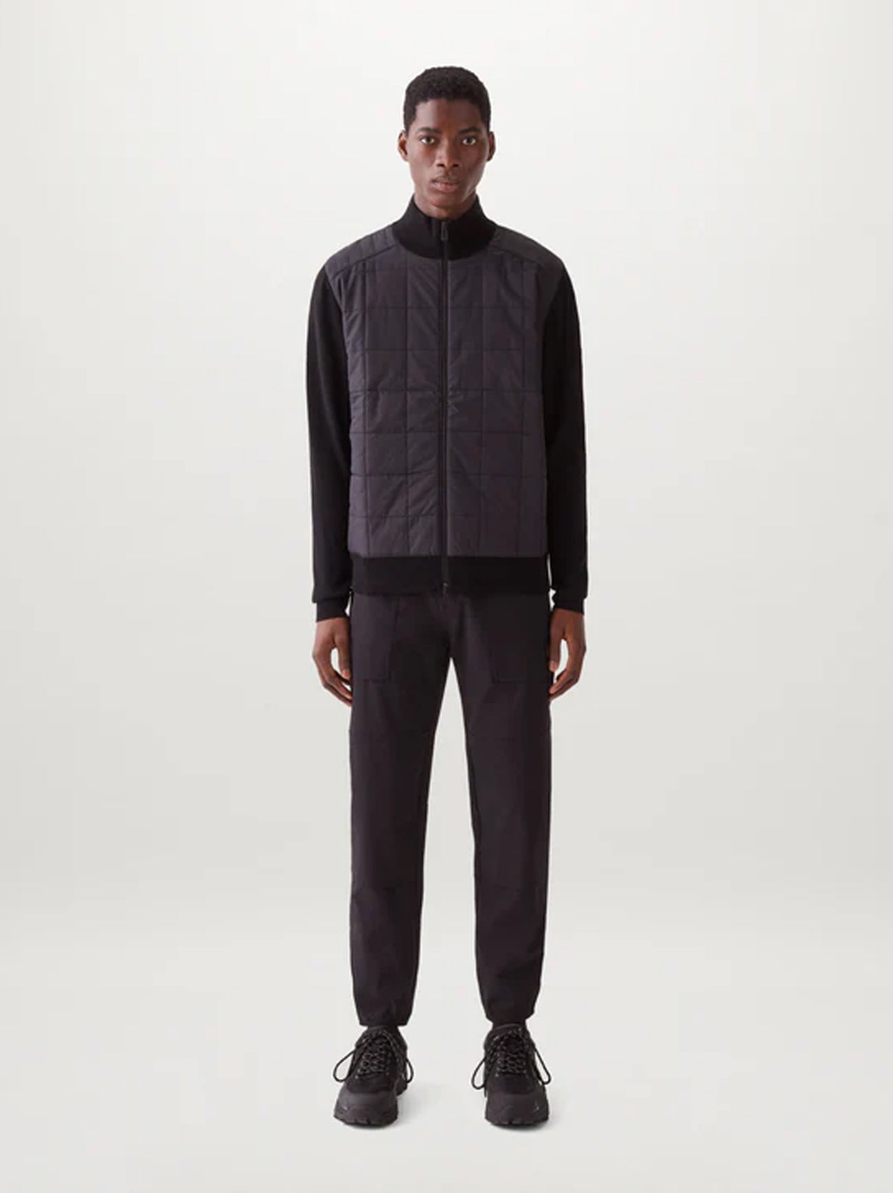 Mens Black Kelbrook Zip Cardigan