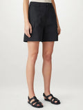 Womens Black Stoke Short