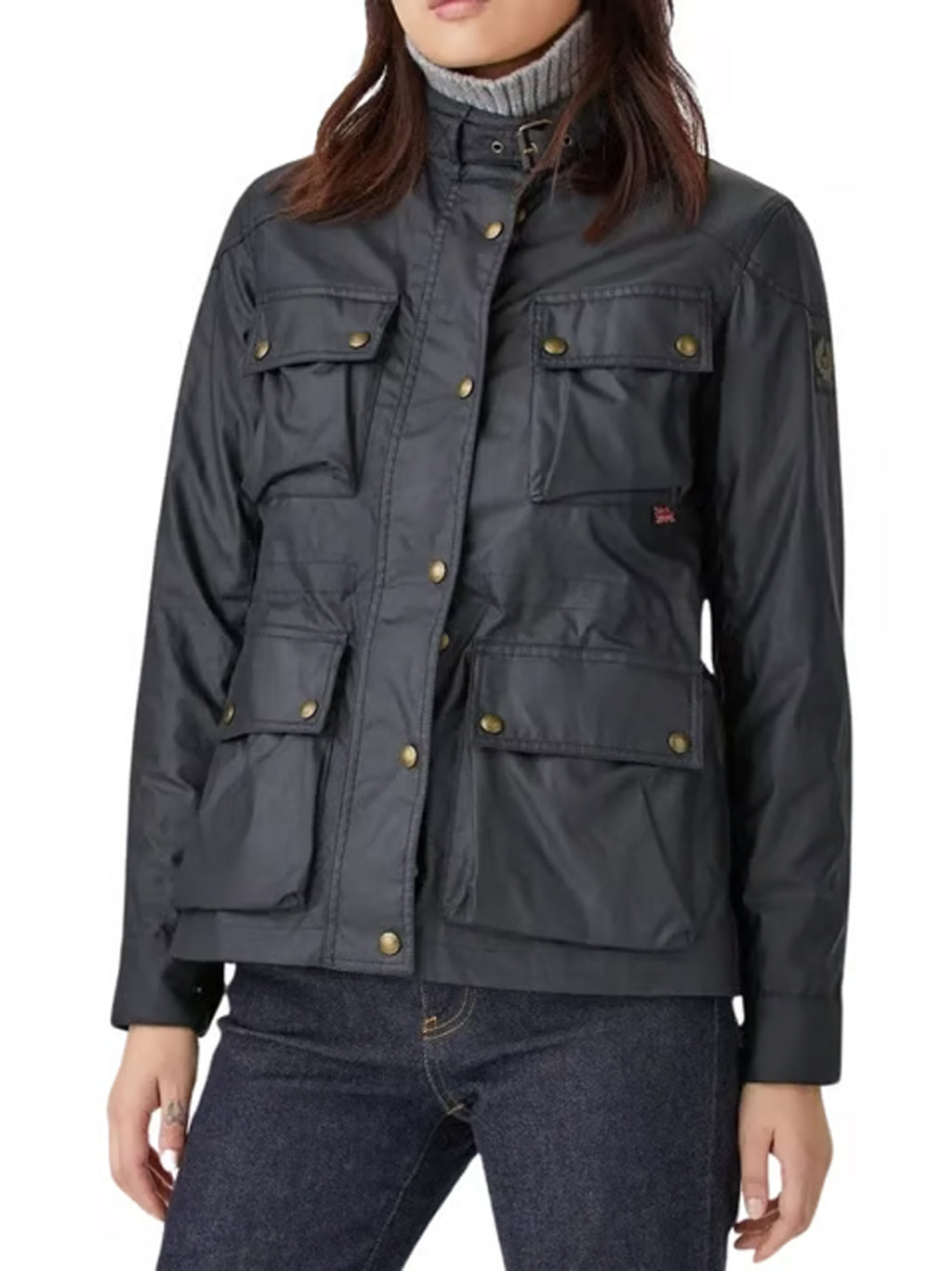 Womens Dark Navy Fieldmaster Jacket