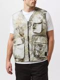 Mens Stone Beige Hithe Gilet