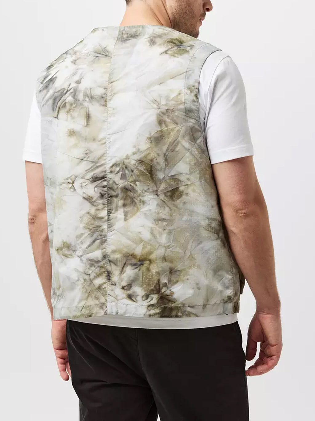 Mens Stone Beige Hithe Gilet