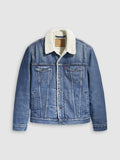 Mens Fable Sherpa Trucker Type 3 Sherpa Trucker Jacket