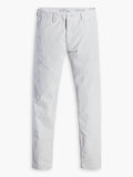 Mens Quiet Gray Cord Standard Taper Chino