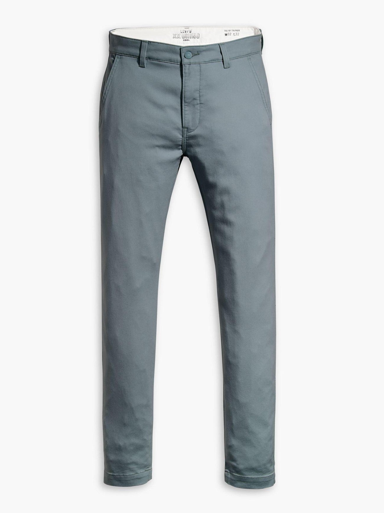 Mens Dark Slate Slim Chino