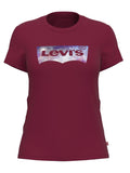 Womens Ssnl Bw Galaxy Fill Beet Red The Perfect T-Shirt