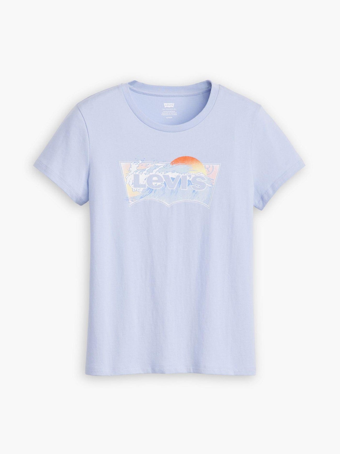 Womens Wave Bw Fill Kentucky Blue The Perfect T-Shirt
