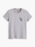 Womens Ls Monogram Starstruck Heather Grey The Perfect T-Shirt