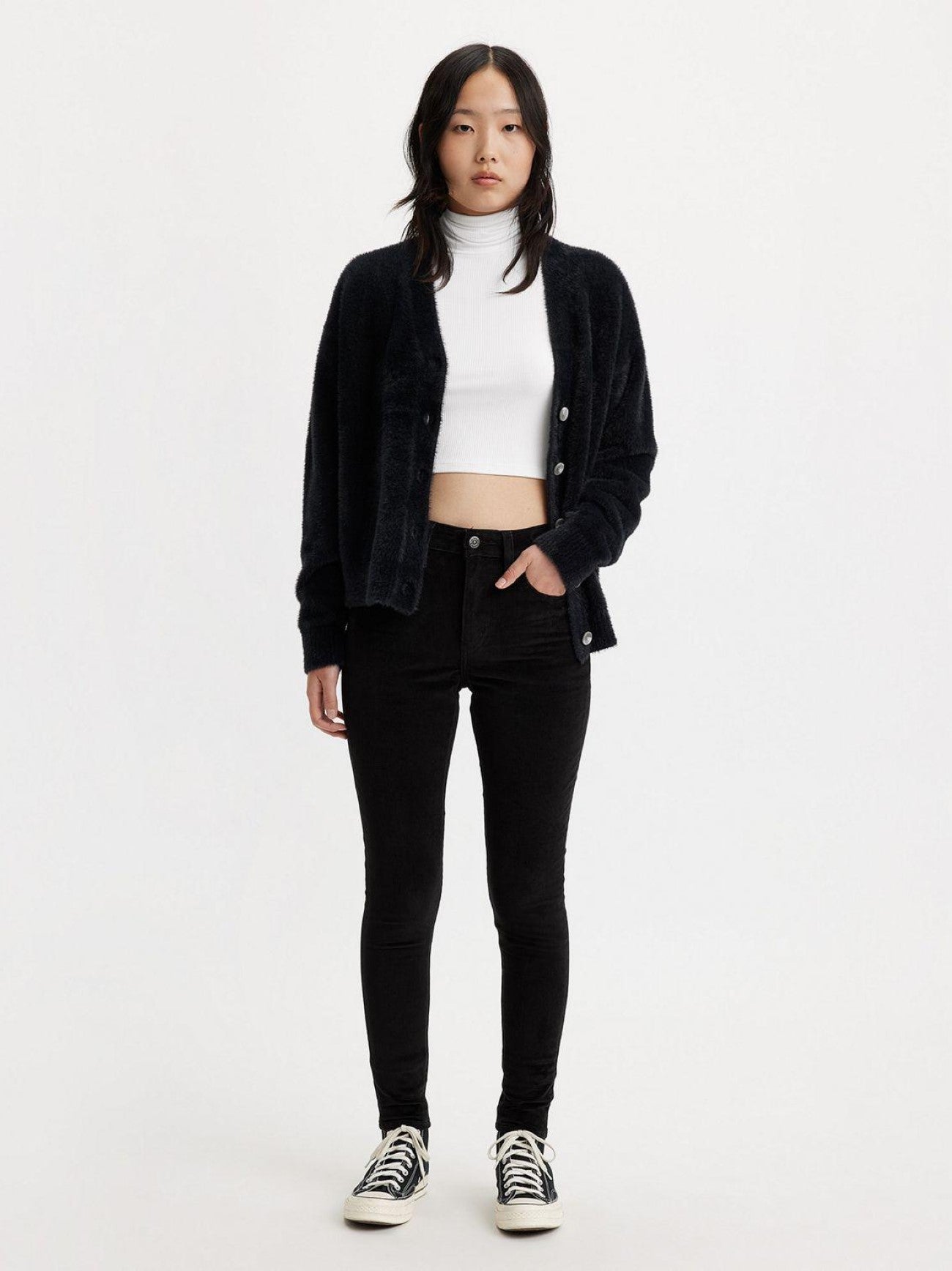 Womens Meteorite 721 High Rise Skinny Jean