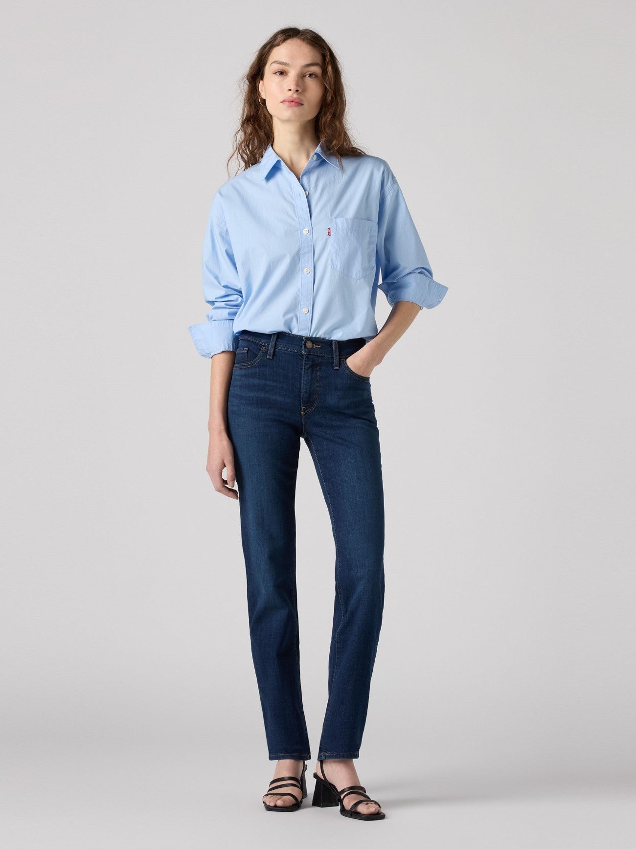 Womens Cobalt Haze 312 Shaping Slim Jean