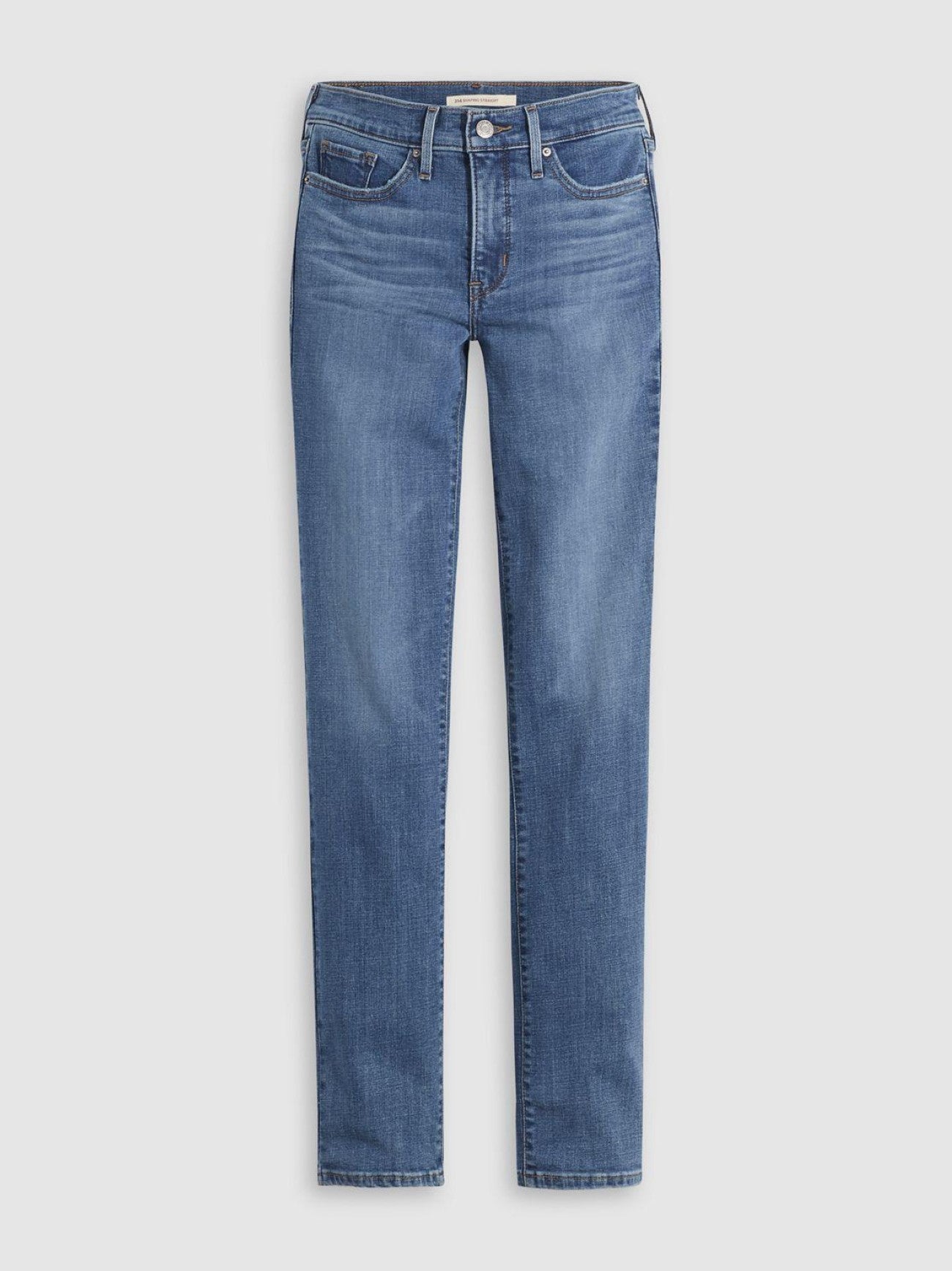 Womens Lapis Gem 314 Shaping Straight Jean