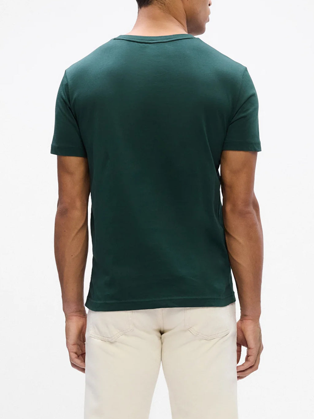 Mens Tartan Green Graphic T-Shirt