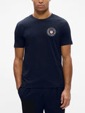 Mens Evening Blue Graphic T-Shirt