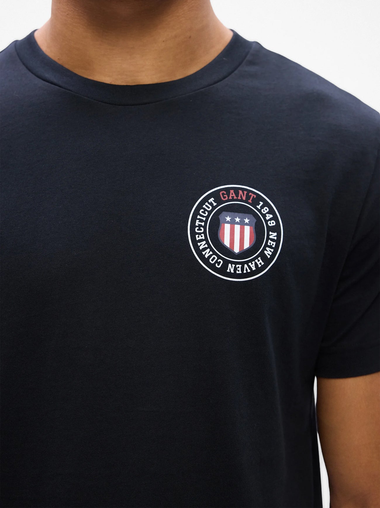 Mens Black Graphic T-Shirt